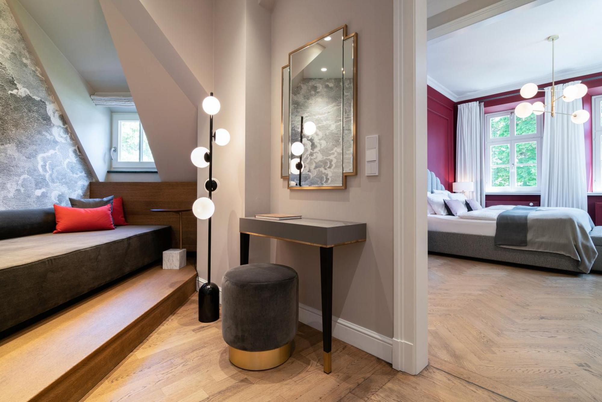 Das Тегернзее Екстериор снимка A suite at the Hotel Axelmannstein